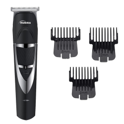 Kubra KB-2028 Rechargeable Cordless 50 Minutes Runtime Hair and Beard Trimmer for Men (Black)