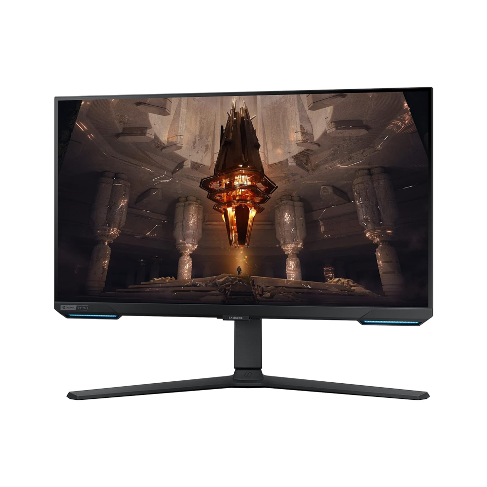 Samsung 28-Inch(70.85Cm) 3840 x 2160 Pixels 4K Gaming, UHD, IPS, 144 Hz, 1ms, Flat Monitor, HAS, Bezel-Less, HDR400 Black