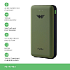 URBN 20000 mAh Lithium Polymer 22.5W Super Fast Charging Ultra Compact Power Bank with Quick Charge Power Delivery camo green