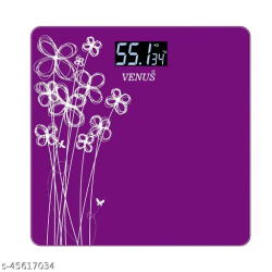 Venus-EPS-2001 Digital Electronic LCD Personal Body Fitness Weighing Scale Purple