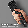 Syska HT900 Corded & Cordless Fully Waterproof Beard Trimmer with Fast Charging Battery Indicator 120 min run time - 40 length settings, Black