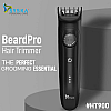 Syska HT900 Corded & Cordless Fully Waterproof Beard Trimmer with Fast Charging Battery Indicator 120 min run time - 40 length settings, Black