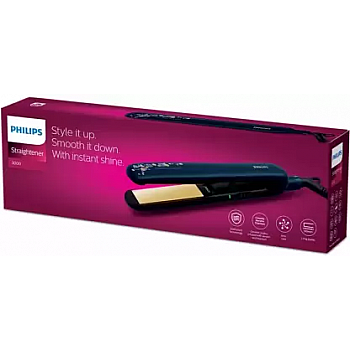 PHILIPS BHS397 SilkProtect technology Ceramic keratin titanium Ionic care Hair Straightener  (Purple)