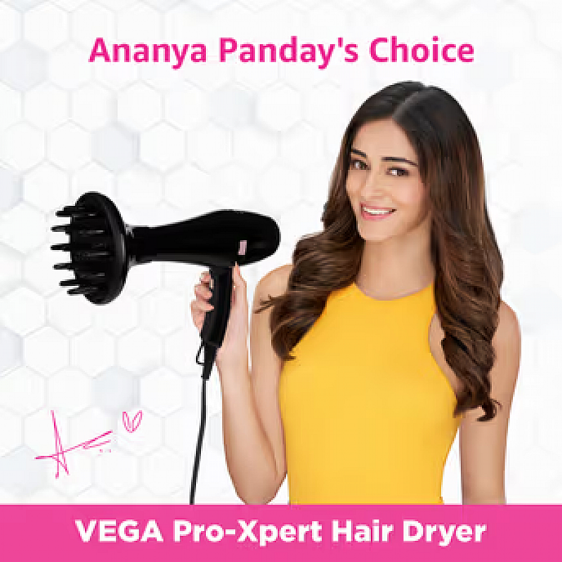 VEGA VHDP-03 Pro-Xpert 2200 W Hair Dryer BLACK