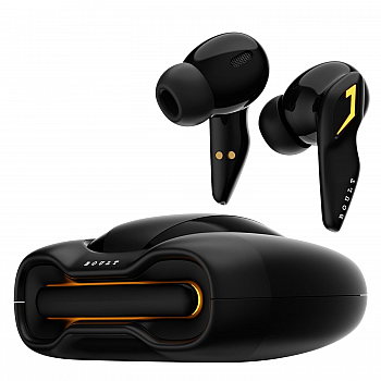 Boult Newly Launched Audio Astra True Wireless in Ear Earbuds with 48H Playtime, 4 Mics ENC, 45ms Low Latency Gaming, Breathing LEDs Black Gloss