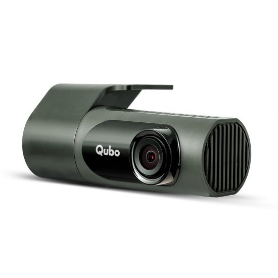 Qubo Car Dash Camera Pro X from Hero Group Full HD 1080p Super Capacitor Wide Angle Emergency Recording Alpine Green