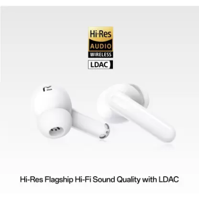 OPPO Enco Air3 Pro True Wireless in Ear Earbuds with Industry First Composite Bamboo Fiber 30H Playtime, 47ms Ultra Low Latency White OPPO Enco Air3 Pro True Wireless in Ear Earbuds with Industry First Composite Bamboo Fiber 30H Playtime, 47ms Ultra Low Latency White
