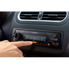 SONY DSX-A110U media receiver with USB Car Stereo  (Single Din)