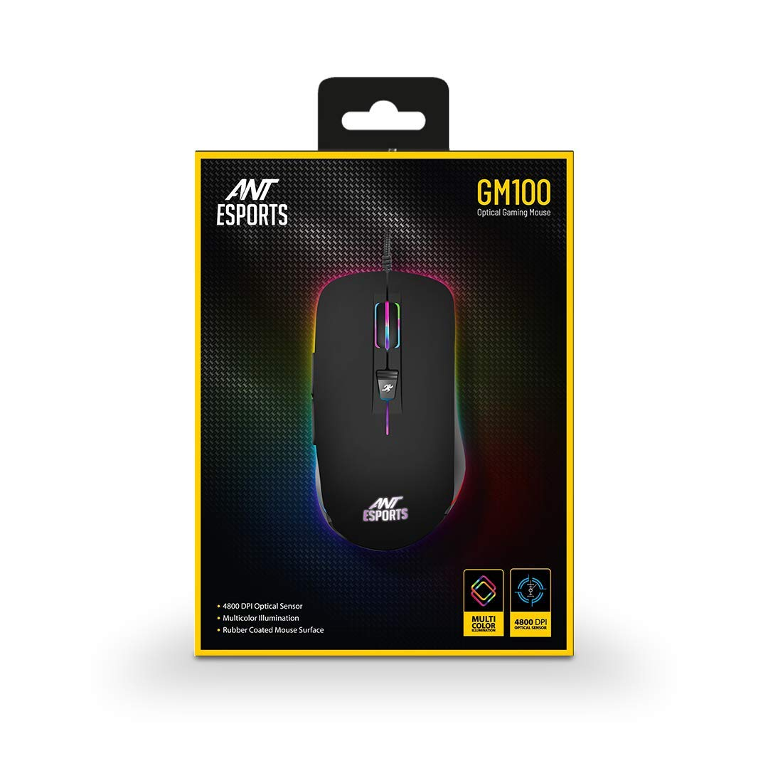 Ant Esports GM100 RGB Optical Wired Gaming Mouse
