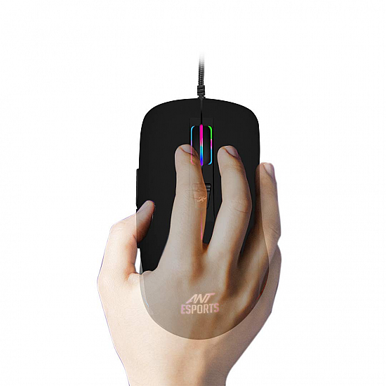 Ant Esports GM100 RGB Optical Wired Gaming Mouse 