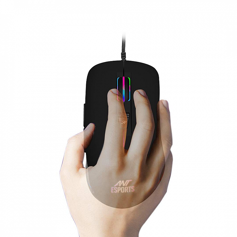 Ant Esports GM100 RGB Optical Wired Gaming Mouse 