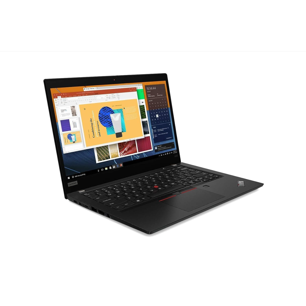Lenovo ThinkPad x390 Intel Core i5 8th Gen 8265U 13.3 inch (16 GB 512 GB SSD Windows 10 Pro Laptop Black refurbished