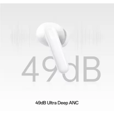 OPPO Enco Air3 Pro True Wireless in Ear Earbuds with Industry First Composite Bamboo Fiber 30H Playtime, 47ms Ultra Low Latency White OPPO Enco Air3 Pro True Wireless in Ear Earbuds with Industry First Composite Bamboo Fiber 30H Playtime, 47ms Ultra Low Latency White