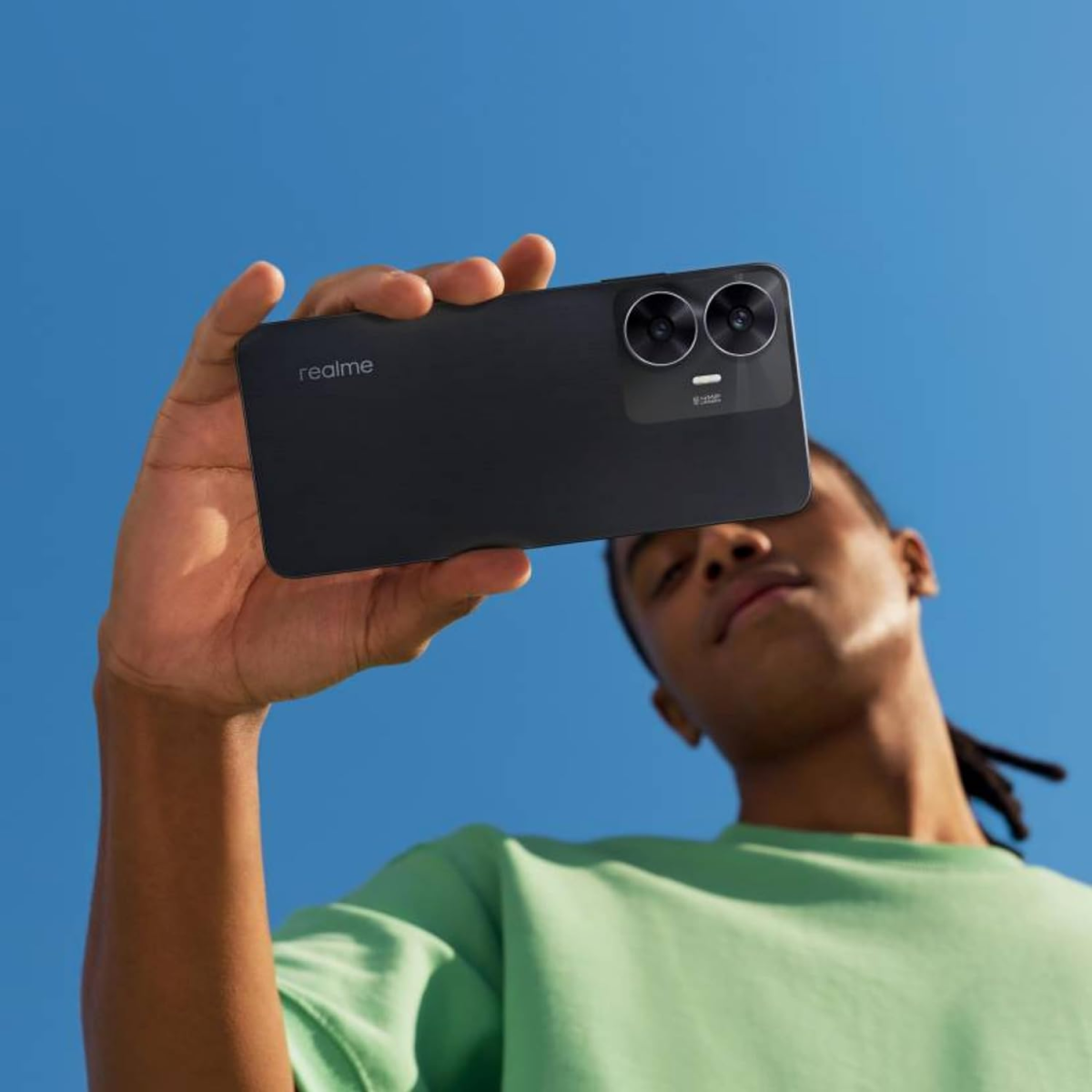 Realme C55 (Rainy Night, 6GB RAM 64GB Storage) refurbished