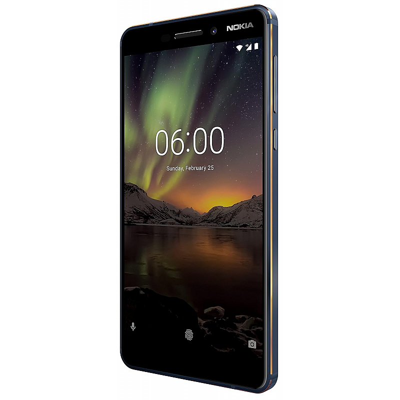 Nokia 6.1 (Blue-Gold, 4GB RAM, 64GB Storage) Refurbished