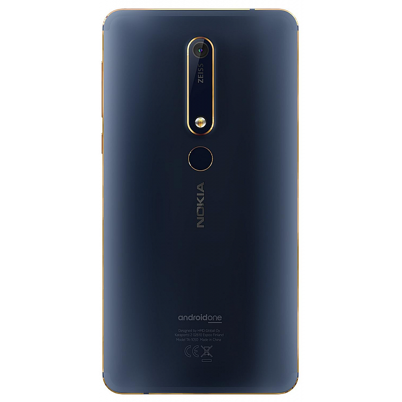 Nokia 6.1 (Blue-Gold, 4GB RAM, 64GB Storage) Refurbished