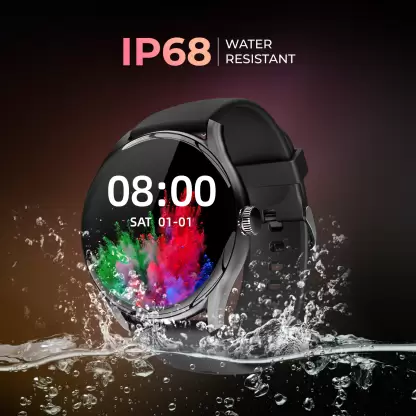 beatXP Vega with 1.43Round AMOLED & 1000 Nits BrightDisplay, BT Calling, IP68 Smartwatch (Electric Black Strap, 1.43) beatXP Vega with 1.43Round AMOLED & 1000 Nits BrightDisplay, BT Calling, IP68 Smartwatch (Electric Black Strap, 1.43)
