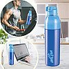 Milton Steel Convey 900 Insulated Inner Stainless Steel Water Bottle, 630 ml, Blue