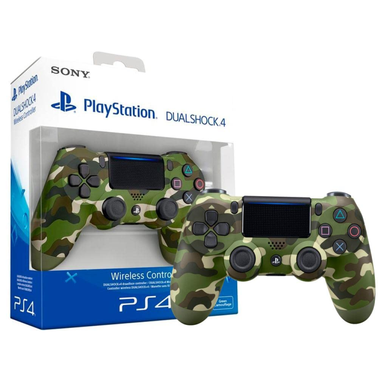 SONY PS4 Dualshock Controller V2 Green Cammo Green, For PS4 SONY PS4 Dualshock Controller V2 Green Cammo Green, For PS4