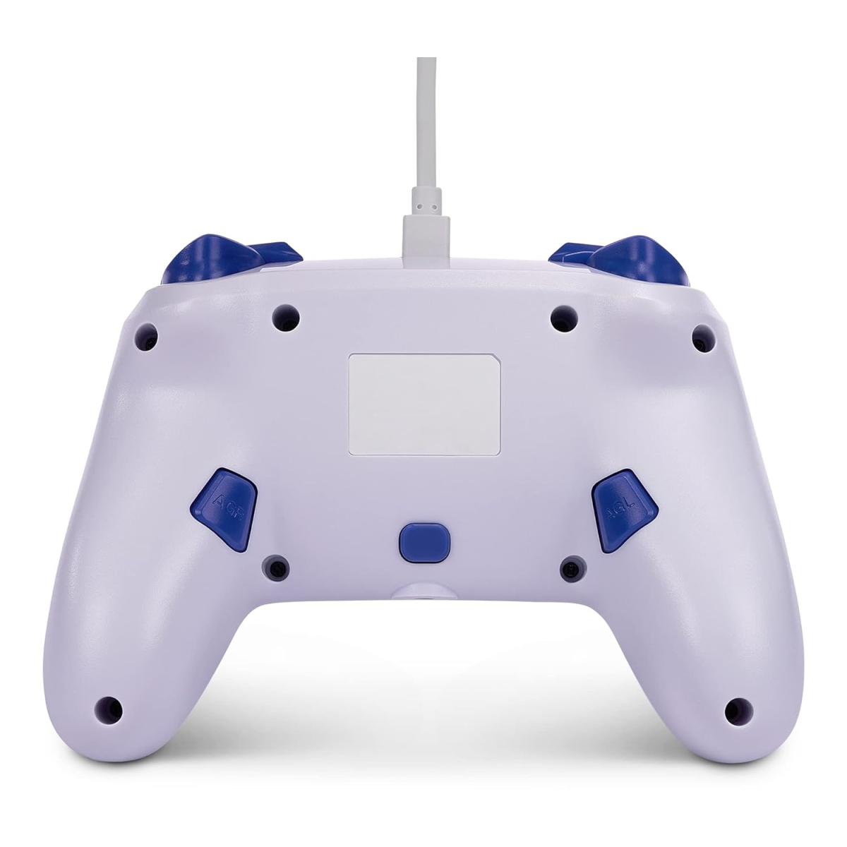 PowerA Enhanced Wired Gaming Controller for Nintendo Switch The Legend of Zelda, Master Sword Attack, White Blue