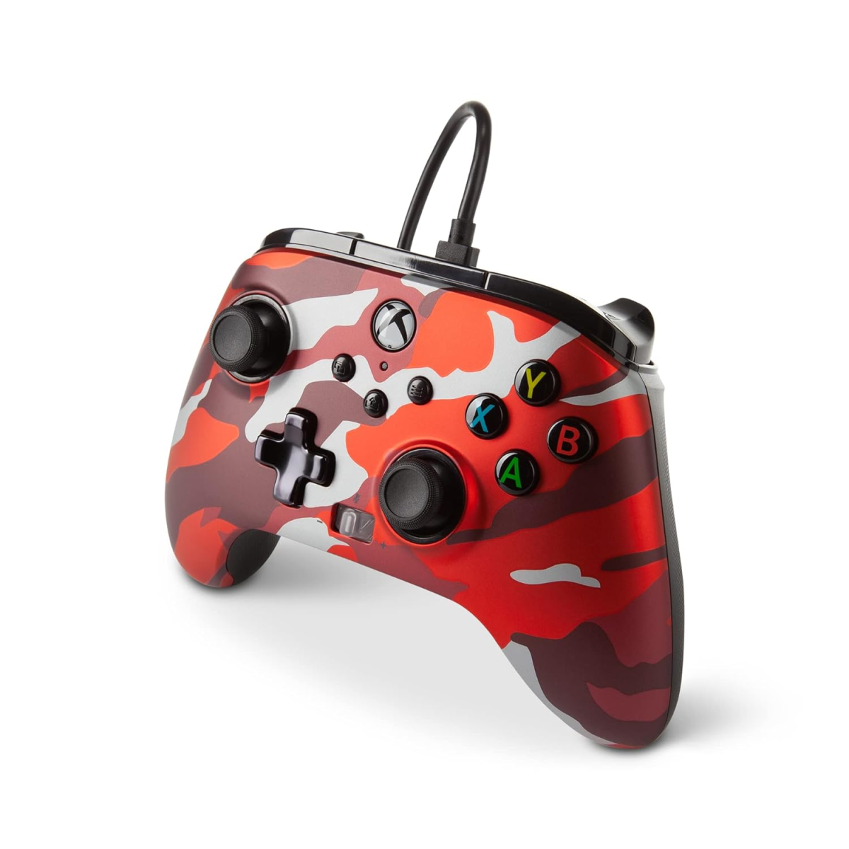 PowerA Enhanced Wired Controller for Xbox Series Metallic Red Camo