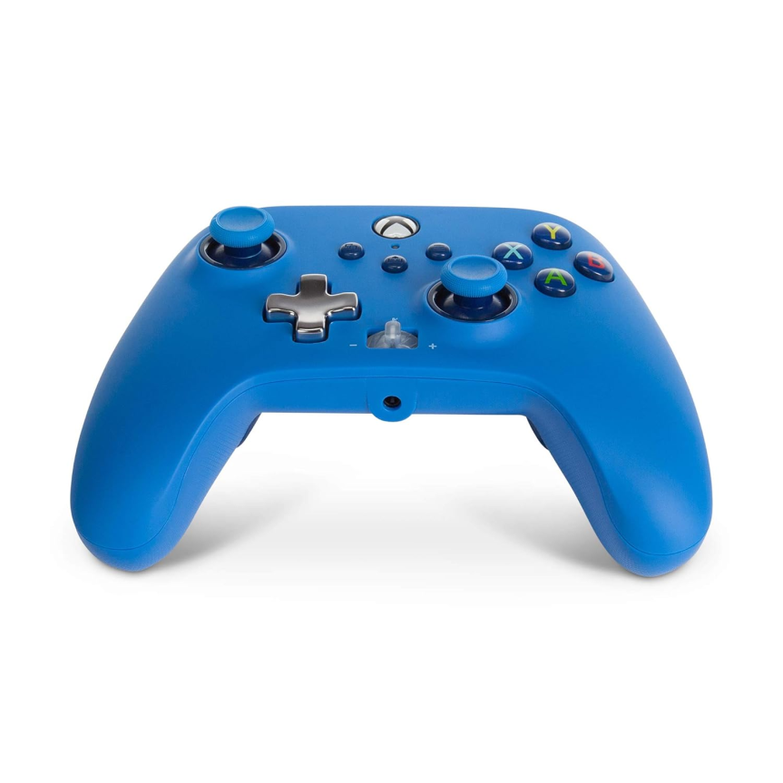 PowerA Enhanced Wired Gaming Controller for Xbox Series Xbox One, Blue Officially Licensed