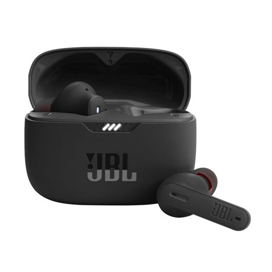 JBL Tune 230NC TWS, Active Noise Cancellation Earbuds with Mic, Massive 40 Hrs Playtime with Speed Charge, Adjustable (Black)