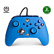 PowerA Enhanced Wired Gaming Controller for Xbox Series  Xbox One, Blue Officially Licensed