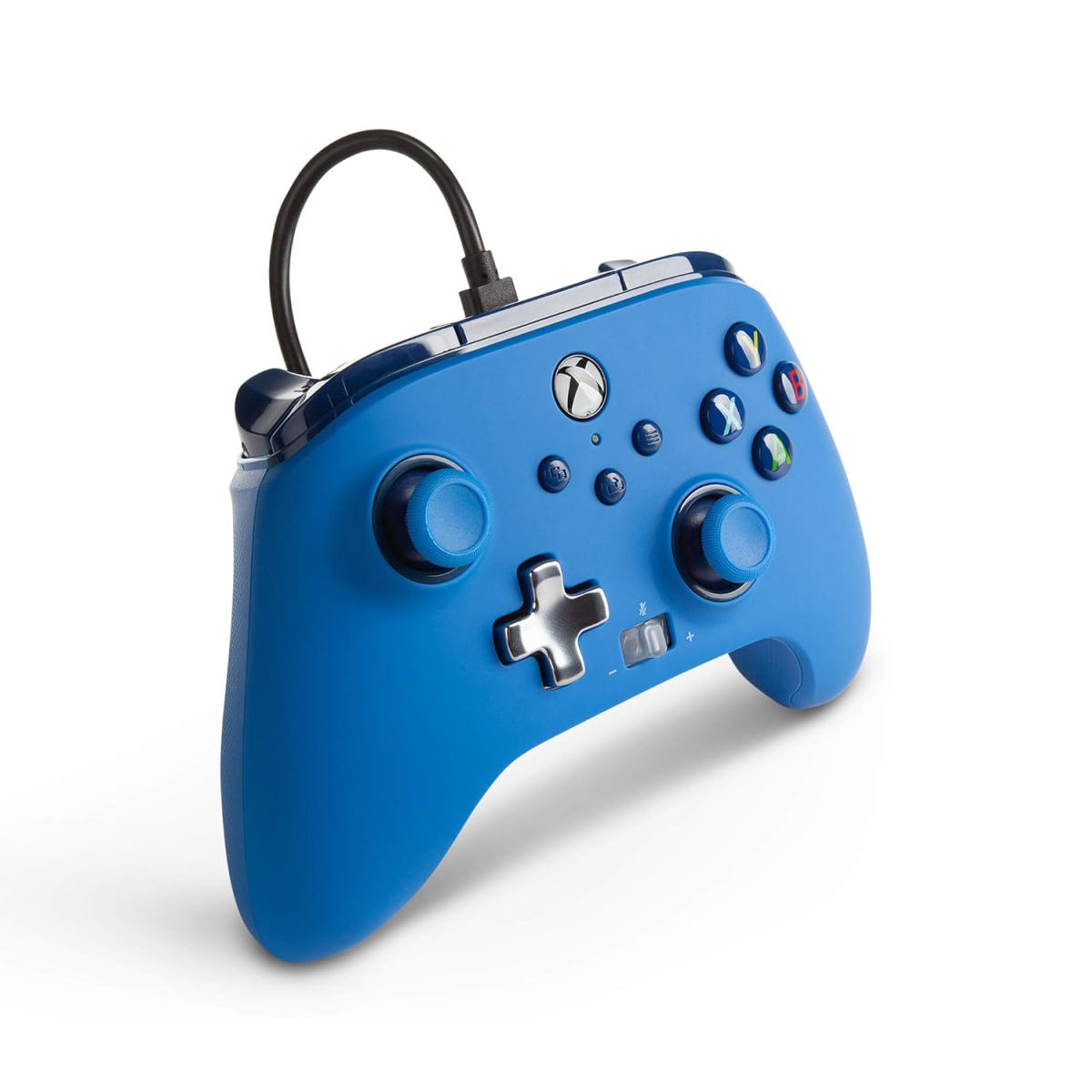 PowerA Enhanced Wired Gaming Controller for Xbox Series Xbox One, Blue Officially Licensed