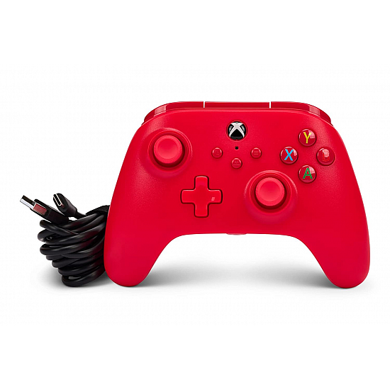 PowerA Enhanced Wired Gaming Controller for Xbox Series Red