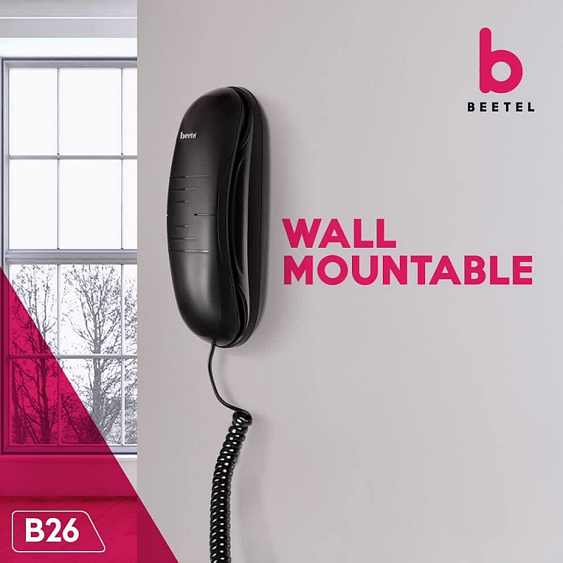 Beetel B26 Basic Corded Phone Black