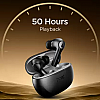 boAt Airdopes Supreme Mics AI ENx Tech, 50 HRS Playback Bluetooth Earbuds Black, True Wireless