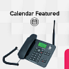 Beetel F2K GSM Fixed Wireless Landline Phone, LCD Display, Supports Quad Band (Black)