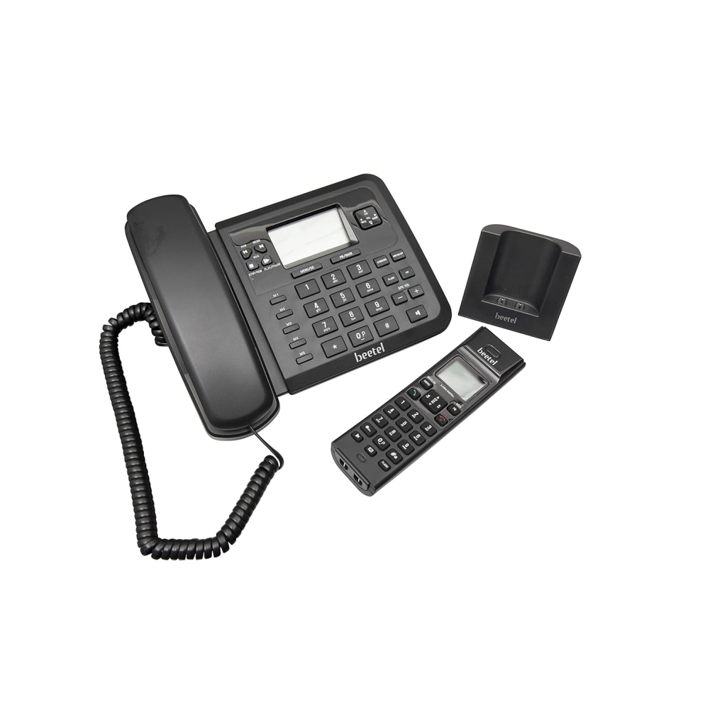 Beetel X78 Cordless Phone (Black)