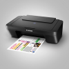 Canon Pixma E410 All-in-One Inkjet Printer (Black)