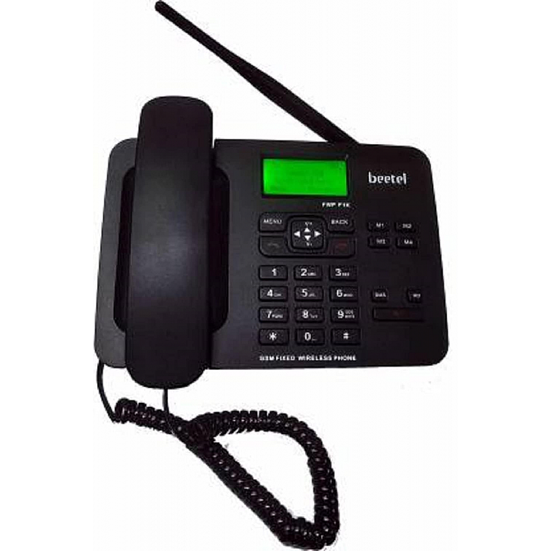 Beetel F1K GSM Fixed Wireless landline Phone Black