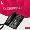 Beetel M56 Caller ID Corded Landline Phone with 16 Digit LCD Display 