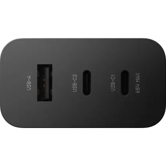 CMF by Nothing 65 W Power GaN 3 A Multiport Mobile Charger  (Dark Grey)