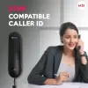Beetel M25 Corded Landline Phone (Black)