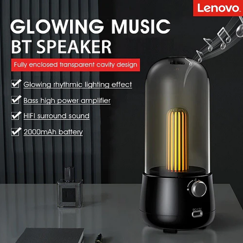 Lenovo L02  Wireless Bluetooth Speaker Black