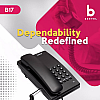 Beetel B17 Corded Landline Phone black