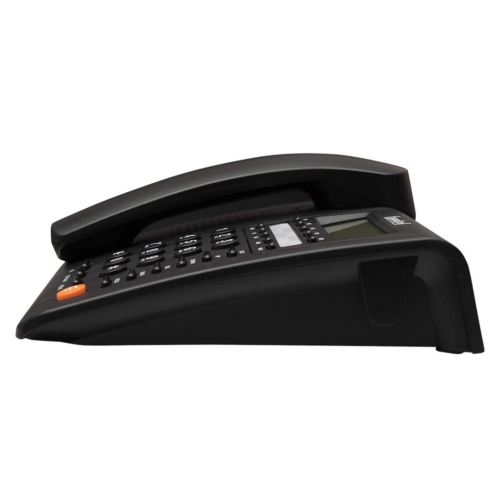 Beetel M59 Caller ID Corded Landline Phone with 16 Digit LCD Display and Adjustable contrast (Black)