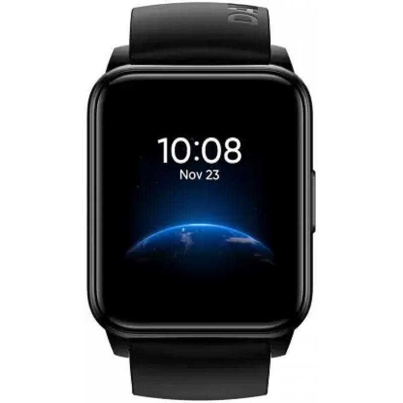 realme Smart Watch 2 with Superbright HD Display  And 90 Sports Modes  (Black Strap, Regular