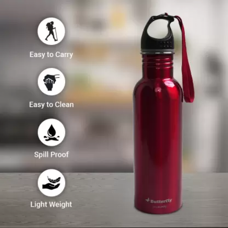 Butterfly Rapid Kettle 1.5 Litre + Eco 750 Ml Water Bottle