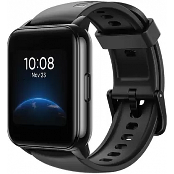 realme Smart Watch 2 with Superbright HD Display  And 90 Sports Modes  (Black Strap, Regular