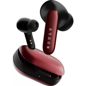 Boult Y1 Pro with Zen Quad Mic ENC, 60Hrs Battery, Fast Charging (Red, True Wireless)