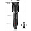 Syska HT200 PRO Trimmer 45 min Runtime 10 Length Settings  (Black)