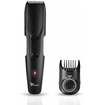 Syska HT200 PRO Trimmer 45 min Runtime 10 Length Settings  (Black)