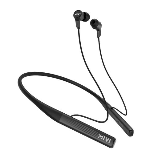 Mivi Collar 2 In Ear Neckband Bluetooth Headphones Black Mivi Collar 2 In Ear Neckband Bluetooth Headphones Black