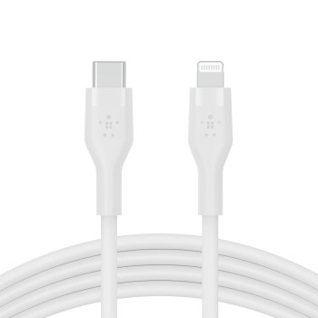 Belkin Apple Certified Lightning to Type C Cable, Fast Charging for iPhone (1 meters) – White